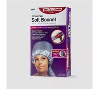 RED BY KISS UNIVERSAL SOFT BONNET HAIR DRYER ATTACHMENT W/ SHOWER CAP #KBODAWM