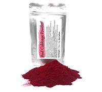 Red Cabbage Powder | Water Soluble Food Dye | Net weight: 1.76oz/50g - Amazing in the Kitchen or for Cocktails! Makes Colour-changing Beverages and Dishes in Red Or Magenta, Pink, Purple, Blue