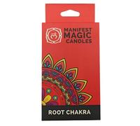 Red Candles for Root Chakra (Pack of 12) Manifest Courage - 90 minutes Burn Time, Soy Wax. Meditation & Spiritual Enhancer, Grounding Energy, Magic Gift Set