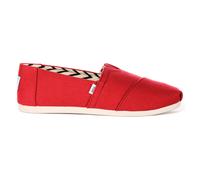 Red Canvas Espadrilles for Men - male - TOMS - Espadrilles - Red - 9 UK - Shoes 9 UK