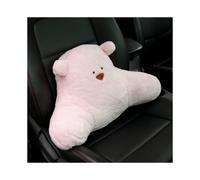 (Red) Car Headrest Cartoon Cute Neck Pillow A Pair of Goddess Seat, Backrest