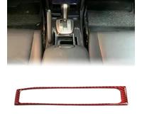 Red Carbon Fiber Interior Gear Shift Frame 2017 pack Red Carbon The car will be highly enchanted keeping it new designed for long lasting use with proper durability and consistent