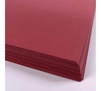 Red Card A4 25 Sheets Intense Red 160gsm A4 Printer Photocopier Coloured Sheets