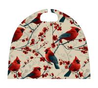 Red Cardinal Perched on Branches Cute Halloween Cape