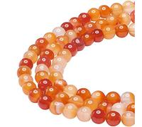 Red Carnelian Beads for Jewelry Making Natural Gemstone Semi Precious 10mm Round 15 inch(37-39pcs)