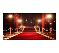 Red Carpet Backdrop 15x8ft Red Carpet Backdrop for Photography | Fabric Backdrops for Award Ceremony,Fashion Show VIP Birthday,Movie Night,Graduation Prom,Lecture Speech,Grand Opening