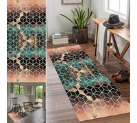 red carpet runner 40x250cm（15x98in） Washable Laundry Area Rugs Stain Resistant Kitchen Floor Mat Carpet for Bathroom Entrance Bedroom Stair Long Rug Hall Narrow Entryway Room