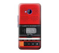 Red Cassette Recorder Graphic Case Cover For HTC U11 Life