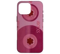 Red Cassette Tape Deck Recorder 80s 90s Retro Vintage Case for iPhone 16 Pro Max