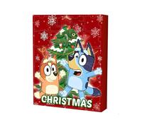 (Red Cheer) Bluey Christmas Advent Calendar Contains 24 Gifts Box Toys Festivals Countdown