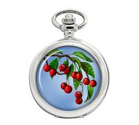 Red Cherries Full Hunter Pocket Watch