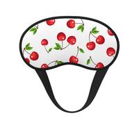Red Cherry Berries, Full Eye Covers Light Blocking Eye Masks Blackout Sleep Eye Muffs
