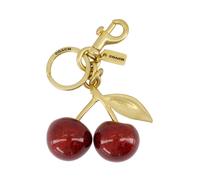 Red Cherry Key Ring Acetate Resin - female - Coach - Keychains - Red - ONE SIZE - Accessories ONE SIZE