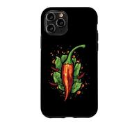 Red Chili Pepper Hot Spicy Food Lovers Heat Fire Mexican Case for iPhone 11 Pro