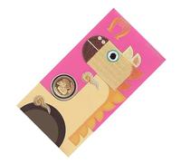 Red Chinese Envelopes - Embroidery Horse Keepsake Design with Gold Collectible Coin, Pockets for Chinese New Year Winter Festival or Celebration Gift, 3.5 x 6.7 inches