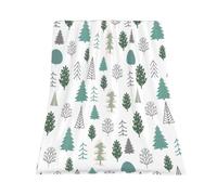 Red Christmas Icons Gingerbread Man Throw Blanket Christmas Santa Reindeer Soft Fuzzy Plush Cozy Fleece Blankets ，Winter Star Snowflakes Candy Flannel Throws For Sofa(Style A,75x100cm/30 x 40in)