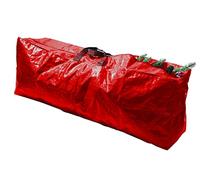Red Christmas Storage Bag Boxes | Lighting Tree Balls Storage Protection Bag Box | Xmas Decoration Ornaments Reusable Bag (Red - Christmas Tree Storage Bag (120x30x43))