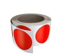 Red Circle Sticker 2 inch Diameter - Dot Labels Rolls Stickers - 5cm (50mm) - 600 Pack by Royal Green