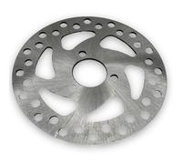 Red Circles 120mm Mini Moto Brake Disc - 120mm Diameter - Compatible with 47cc & 49cc Air-Cooled Minimotos - Mounting Bolts for Calipers Not Included