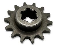 Red Circles 14 Tooth T8F Mini Dirt Bike Front Sprocket - Compatible with 47cc & 49cc Dirt Bike Engines - Designed for 8mm T8F Chain - Enhance Performance and Acceleration