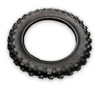 Red Circles 2.50-10 Pit Bike Tyre - Versatile Front or Rear Use, Durable Design, Excellent Traction, Tube Not Included, Ideal for Pit Bikes and Mini Dirt Bikes