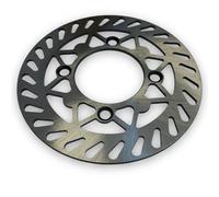Red Circles 200mm Front Brake Disc for SDG Pit Bikes - 76mm Center Hole, 100mm Diagonal Mounting, Circular Design for Enhanced Stopping Power - Durable & Precise Fit for Reliable Performance