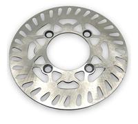 Red Circles 210mm Front Brake Disc for SDG Pit Bikes - 76mm Center Hole, 100mm Diagonal Mounting, Circular Design for Superior Stopping Power - Durable & Reliable Performance