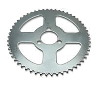 Red Circles 26mm 54 Tooth T8F Mini Dirt Bike Rear Sprocket - Fits 47cc & 49cc Engines, 8mm T8F Chain Compatible, 54 Tooth Design, 26mm Center Hole (36mm Version Available Separately)