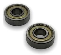 Red Circles 6000Z Mini Moto Wheel Bearings - Premium Quality Replacement Bearings for 47cc & 49cc Mini Bikes, Durable and Smooth Operation, Enhances Wheel Performance, Easy to Install