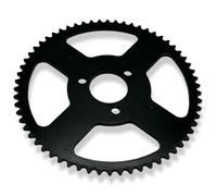 Red Circles 62 Tooth 25H Mini Moto Sprocket - Compatible with 6mm Chain for Mini Bikes & Quads - Durable Rear Sprocket for High-Performance Motorcycles & Scooters
