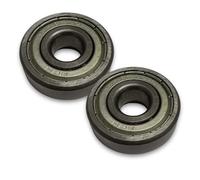 Red Circles 6200 Pit Bike Swing Arm Bearing Set - 10mm Centre, 30mm Diameter, Pair of 2 Bearings - Compatible with Select Pit Bikes, Check Size Before Ordering