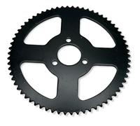 Red Circles 64 Tooth 25H Mini Moto Sprocket - Compatible with 6mm Chain for Mini Bikes & Quads - Durable Rear Sprocket for High-Performance Motorcycles & Scooters