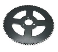 Red Circles 78 Tooth 25H Mini Moto Sprocket - Compatible with 6mm Chain for Mini Bikes & Quads - Durable 78T Rear Sprocket for High-Performance Motorcycles & Scooters