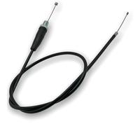 Red Circles Black 90cm Pit Bike Throttle Cable (Straight Connection) - 10mm Fitting, Compatible with Most Small to Mid-Sized Pit Bikes - Check Our Angled Cables for More Options!