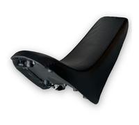 Red Circles Black Apollo/Akuma Assassin Pit Bike Seat - Compatible with Apollo/Bulldog Plastics Kits - Not for CRF50, KLX, or TTR Models - Durable, Comfortable, and Stylish Design