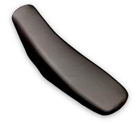 Red Circles Black BSE Single Bolt Style CRF110 Seat Pad - Designed for BSE CRF110 Plastics with Central Bolt Fitting - Not Compatible with Twin Side Bolt (Honda Style) Seats