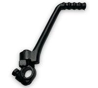 Red Circles Black Heavy Duty 16mm Pit Bike Kick Start Lever - Extended for Extra Leverage, Fits YX140, 160, Daytona - Durable Design for 16mm Shaft - Not Compatible with 13mm Kickstart Shaft