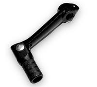 Red Circles Black Shorty Folding Pit Bike Gear Lever - 10cm Forged Lever, Same as Bucci F15r - Compatible with Most Pit Bike Engines and Standard Shafts - Fits Most 4-Stroke Bikes