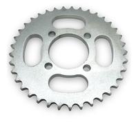 Red Circles Classic Pit Bike 37 Tooth 428 Rear Sprocket - Fits 428 Chain, 52mm Centre Hole, 67mm & 47mm Bolt Hole Spacing, 7mm Thick - Check Chain Size (420 or 428) Before Purchase