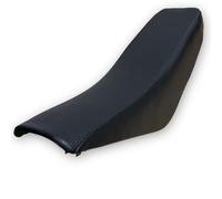 Red Circles CRF50 Pit Bike Seat Pad - Low Rise, Designed for CRF50 Plastic Sets ONLY - Black Color - Not Compatible with KLX, TTR, CRF70, or CRF110 Models