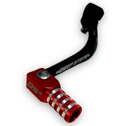 Red Circles DEEP STATE Zongshen Z190 Gear Shifter - CNC Gear Lever for Z190, YX140, and Honda CRF110 - Original DEEP STATE Shifter for Improved Performance and Easy Installation
