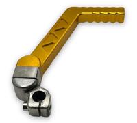 Red Circles Gold 13mm CNC Pit Bike Kickstart - Durable CNC Construction for 13mm Kick Start Shaft/Splines - Not Compatible with YX Engines Featuring 16mm Shafts - Lightweight & Reliable