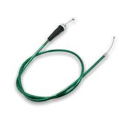 Red Circles Green 90cm Straight Pit Bike Throttle Cable - 90cm Long, Direct Connection to Throttle Housing - Durable Design for Reliable Performance, Angled Cables Available in Shop