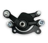 Red Circles Mini Moto Rear Caliper - Includes Brake Pads - Fits 47cc & 49cc Air-Cooled Minimotos & Dirt Bikes - Easy Upgrade (Mounting Bolts Not Included)