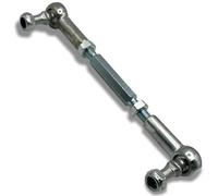 Red Circles Mini Quad Bike Steering Stem - Connects Front Wheels to Steering Column, Adjustable from 145mm to 180mm, Part Number MQ08 - Durable, High-Performance Steering Component