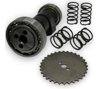 Red Circles Original Z40 High Lift Cam for YX140 Pit Bikes - High Lift Cam for 140cc YX Engines (1P56...), Includes Cam, Valve Springs & Cam Sprocket, Race Performance Upgrade