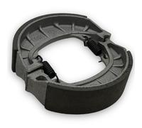 Red Circles Pit Bike Drum Brake Shoes for 12" Wheel with 110mm Drum - Compatible with Pit Bikes; for 10" Wheel, See Part Number PB63 - Reliable Stopping Power and Easy Installation