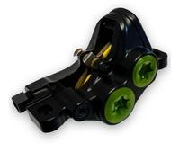 Red Circles Stock Sur-Ron Brake Caliper with Pads - Replacement Caliper for Front or Rear Use, Stock Fitment for Sur-Ron Lightbee/LBX and Talaria Sting