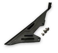 Red Circles Stock Sur-Ron Chain Guard - Durable Replacement Plastic Chain Guard for Sur-Ron Lightbee/LBX, Ensures Protection and Optimal Performance