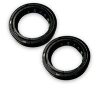 Red Circles Volt V2 Pit Bike Fork Seals - 50mm Outer, 37mm Inner, 11.1mm Height - Compatible with Volt V2, MTEC M2 & More - Durable Fork Oil Seal Replacement - PART NUMBER: SP-DFP013